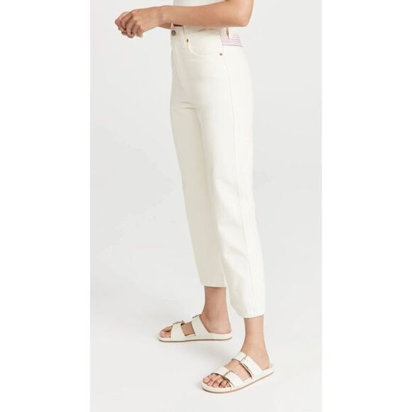 New! Levi's Chasing Rainbows Ribcage Straight Ankle Jeans, 32x27 - Picture 2 of 16